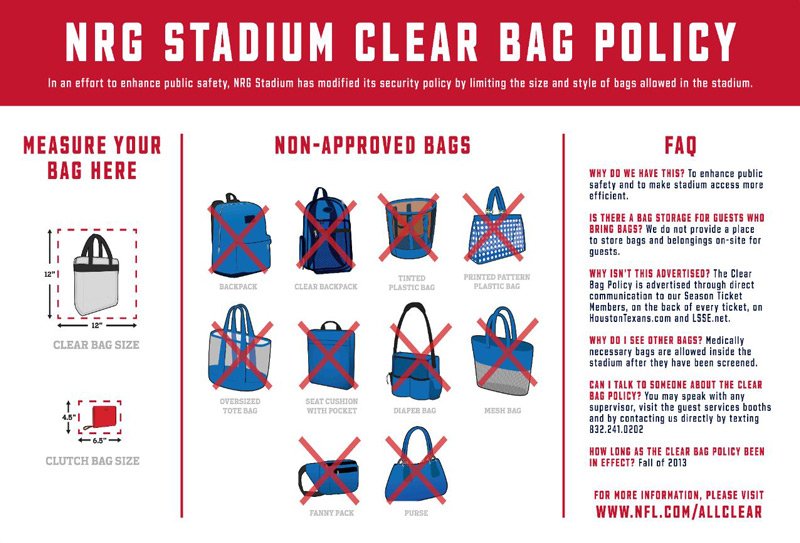 Safety and Emergency Services / Clear Bag Procedure
